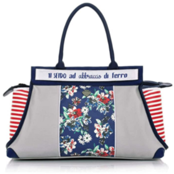 Le Pandorine, wings bag abbraccio grey
