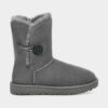 Bota UGG short Bailey Button II Grey