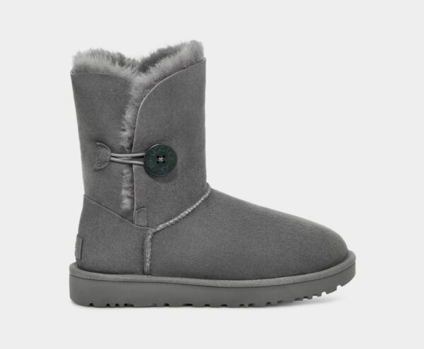 Bota UGG short Bailey Button II Grey