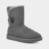 Bota UGG short Bailey Button II Grey - Imagen 6