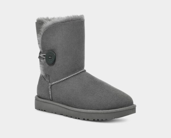 Bota UGG short Bailey Button II Grey - Imagen 6