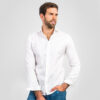 C002CCPR000010 Camisa Corte Italiano Custom Fit Oxford blanca-