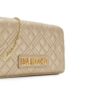 Bolso bandolera Love Moschino en color oro - Imagen 3