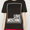 Camiseta Love Moschino para mujer color negro con estampado - Imagen 4
