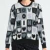 Jersey de punto Love Moschino para mujer estampado - Imagen 4